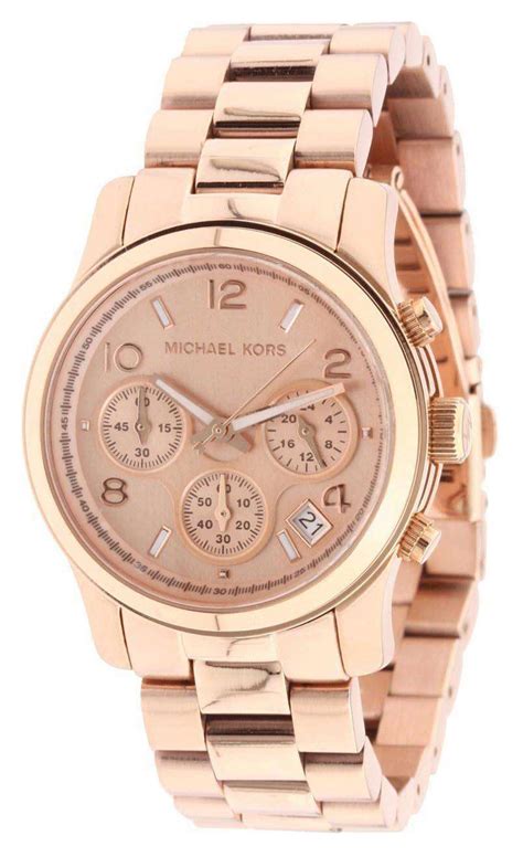 michael kors watch rosegold|rose gold mk watch women's.